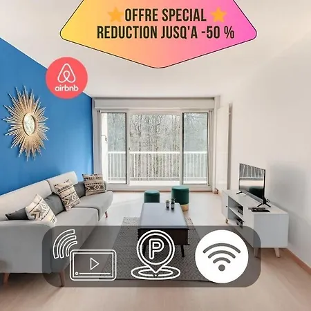 Le Mans Est - Ideal Pro & Groupe - 8 Maxi - Wifi - Special De Reduction Jusqu'a -50 Lejlighed *